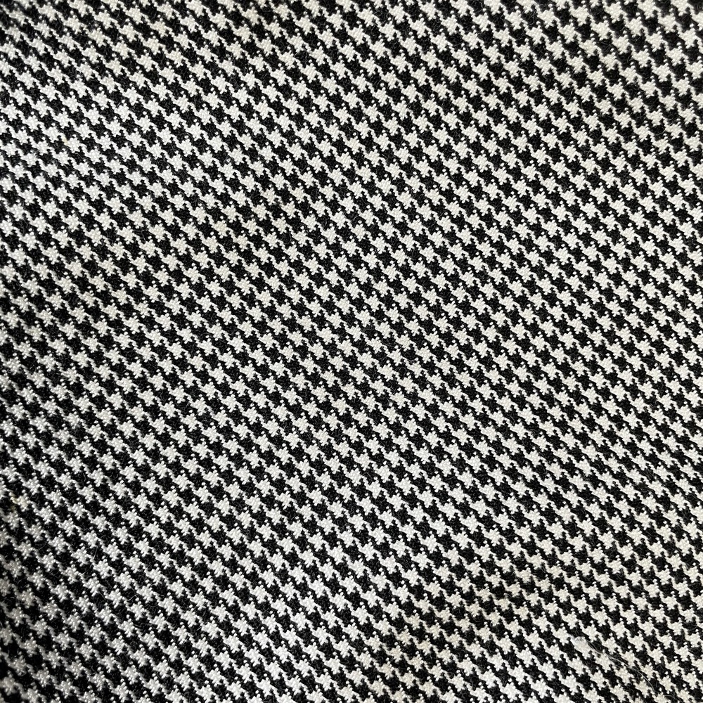 Michele VTG 90s Houndstooth Jumper Overall Dress Sz 6 Sleeveless Academia - Picture 5 of 12